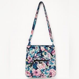 Vera Bradley Floral Quilted Hipster Crossbody Bag